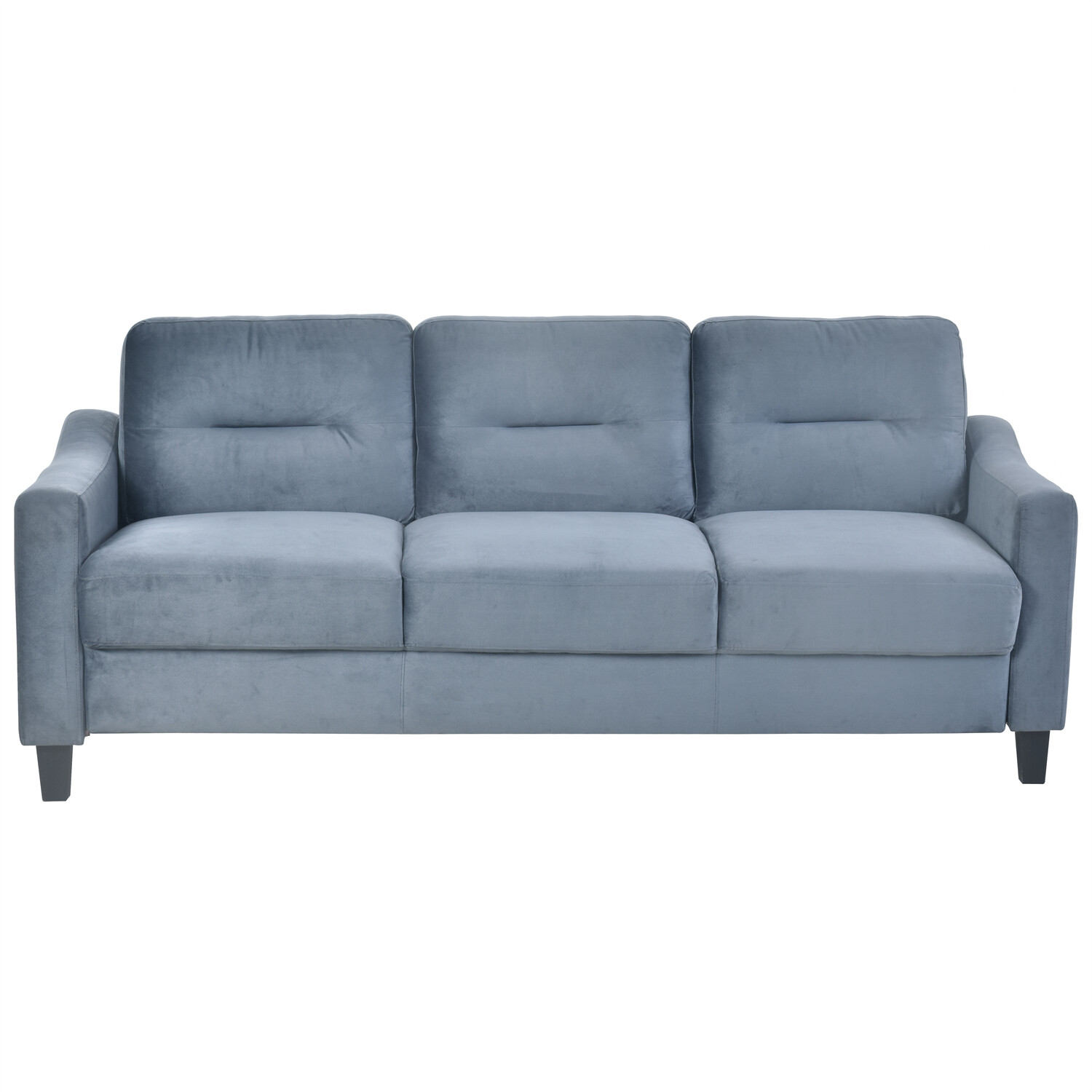 Modern 3-Seater Sofa Couch Upholstered Sofa Couch Home Living Room Furniture US