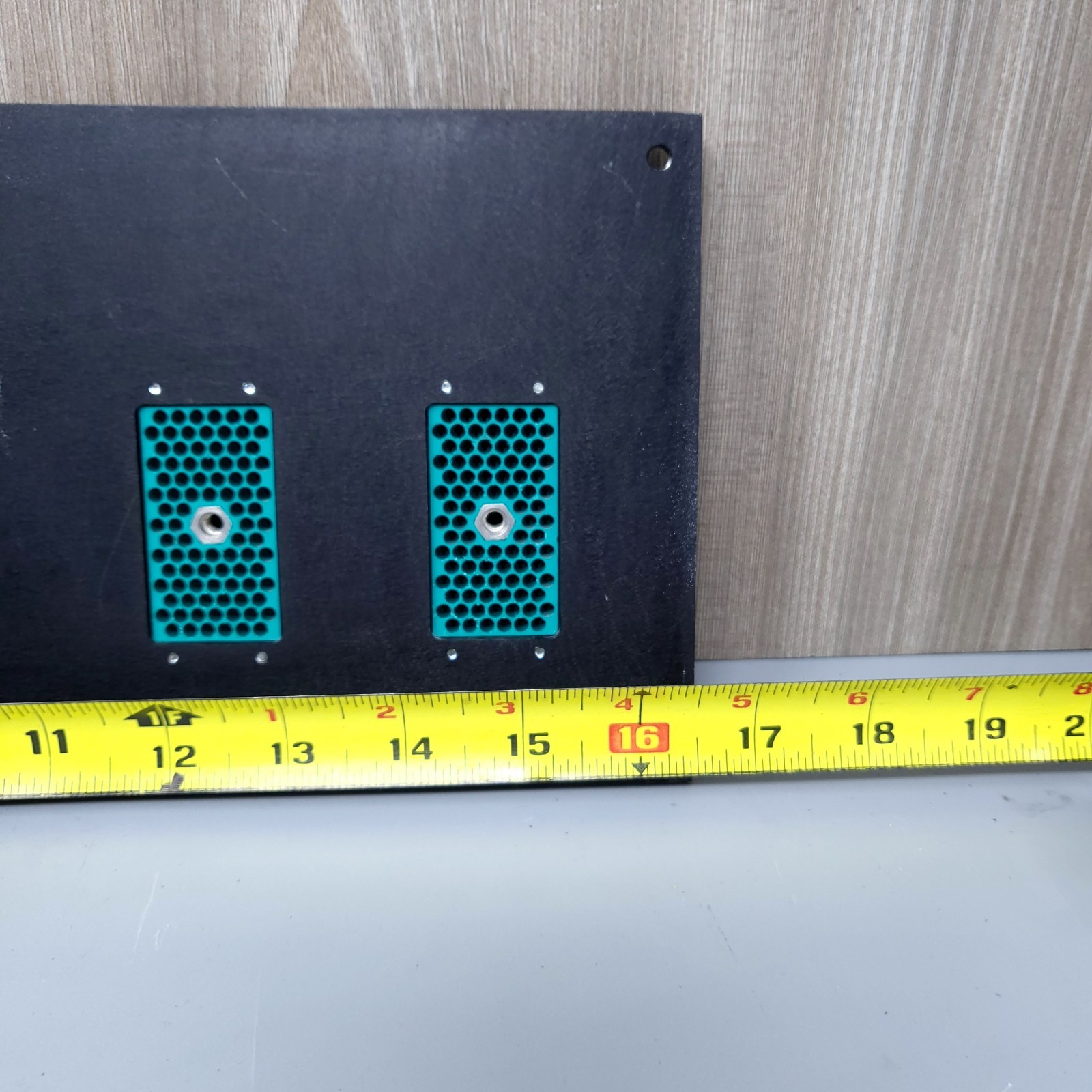 Custom 48ch Studio Patch Panel ELCO EDAC XLR Timecode Euphonix Rack