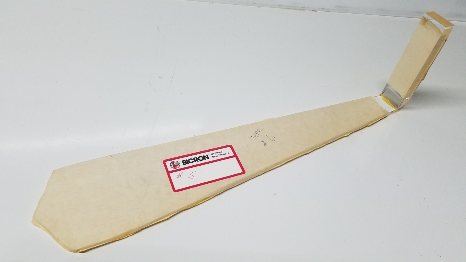NEW! ~ Bicron Plastic Organic Scintillator Radiation Detection Type 5