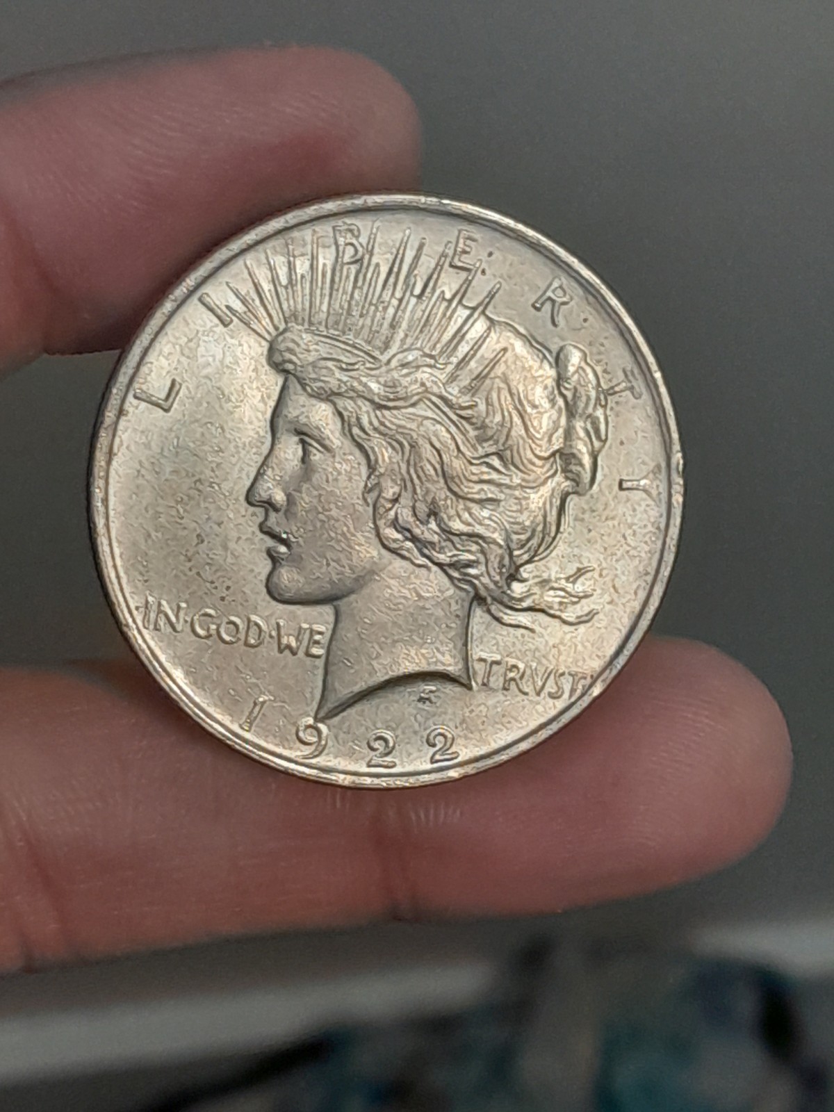 1922 Peace Silver Dollar Uncirculated #3