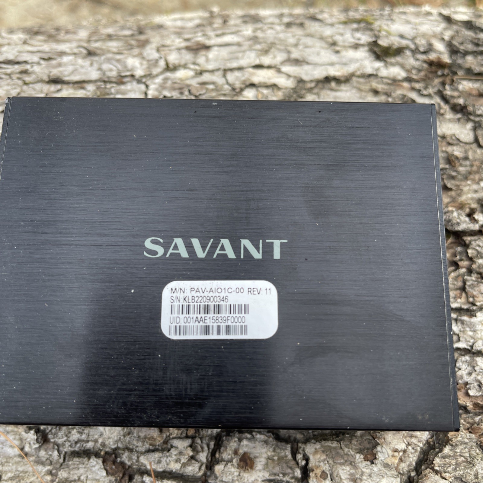 Savant PAV-AIO1C-00 REV 011- IP AUDIO SINGLE IN AND OUT