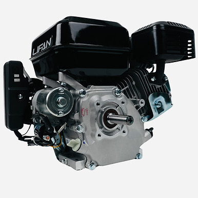 212cc Electric Start Engine, 7 HP 3/4" Horizontal Shaft Gasoline Engine for G...