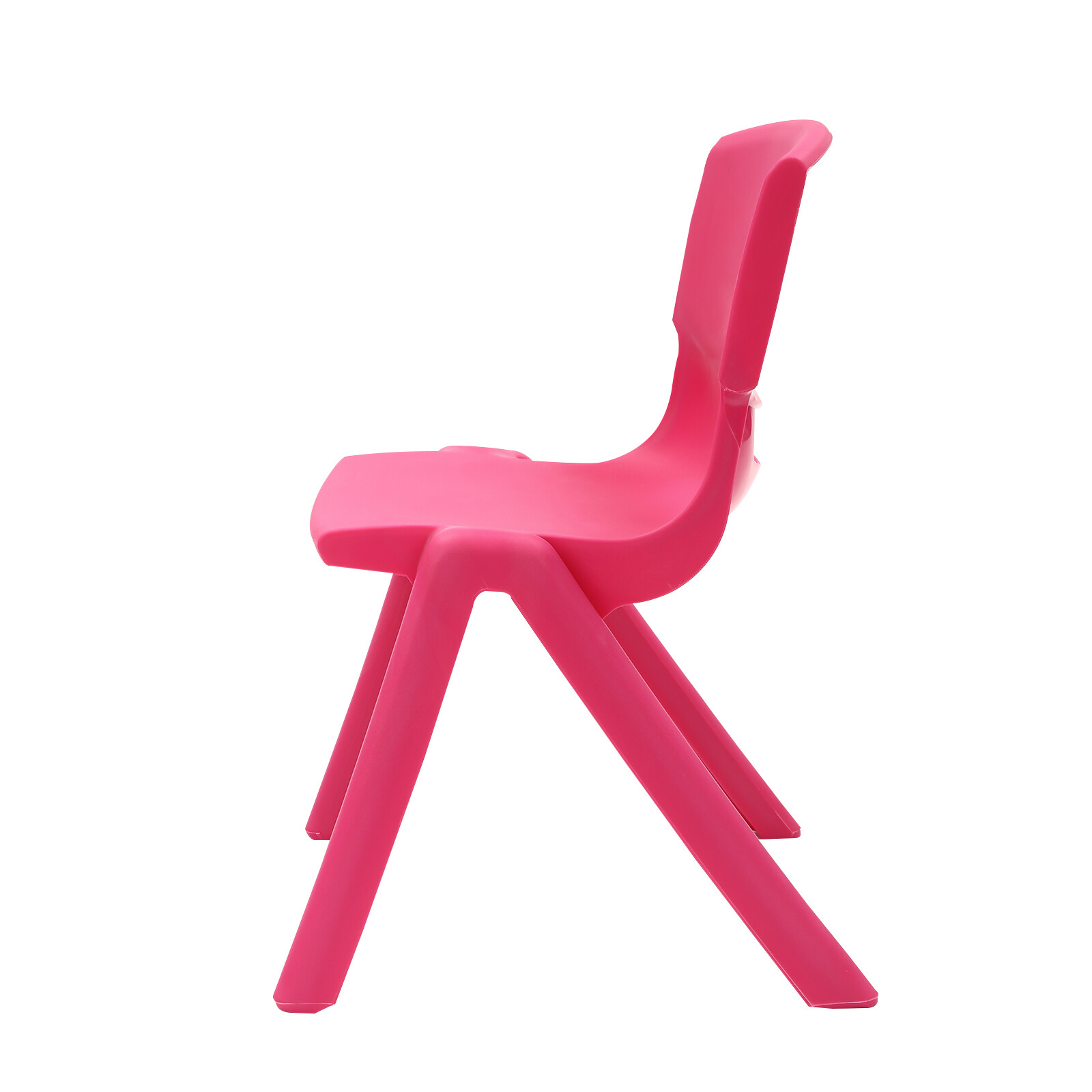 6x Stackable School Chairs Kids Playroom Daycare Learning Seating Plastic Chair