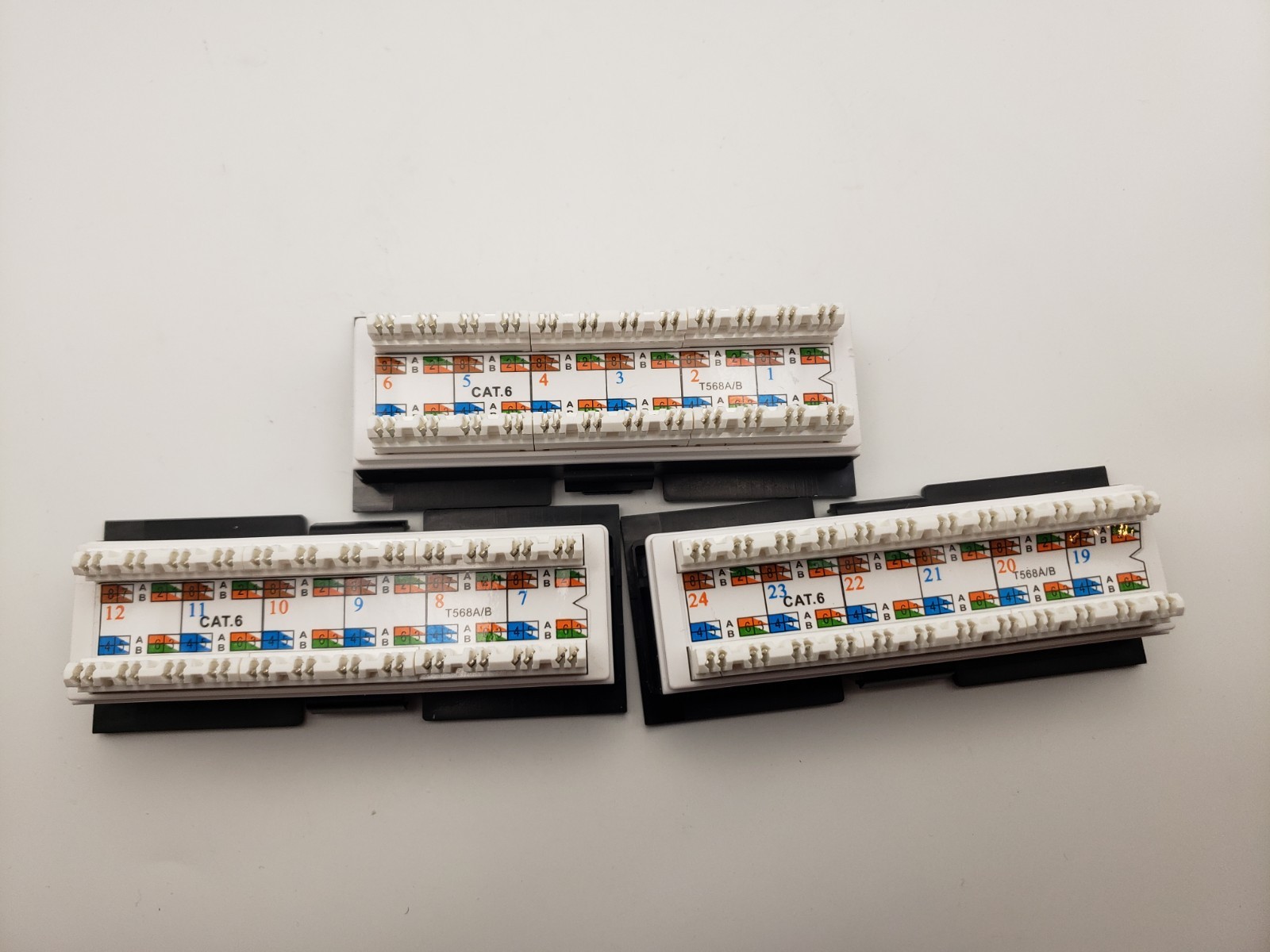 Network Patch Panel 24 Port Cat 6