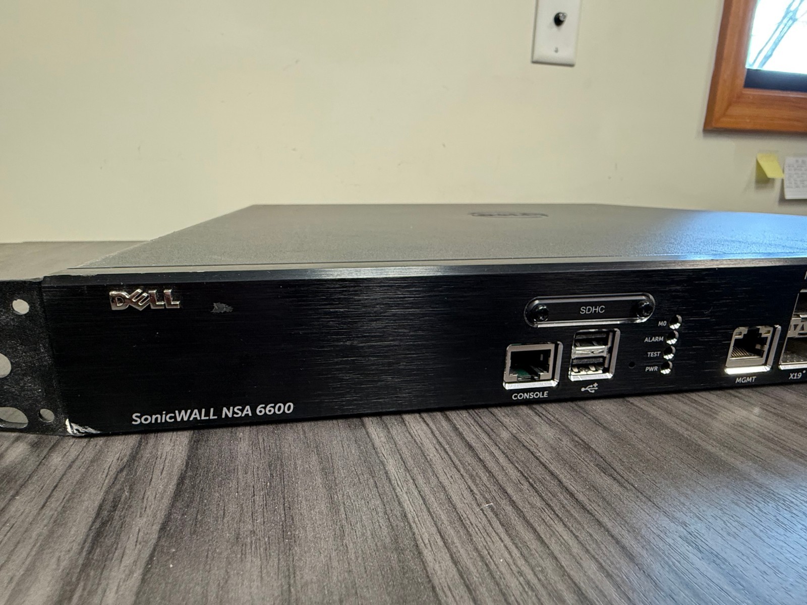 Dell SonicWall NSA 6600 Firewall Device Network Security Appliance 1RK27-0A5
