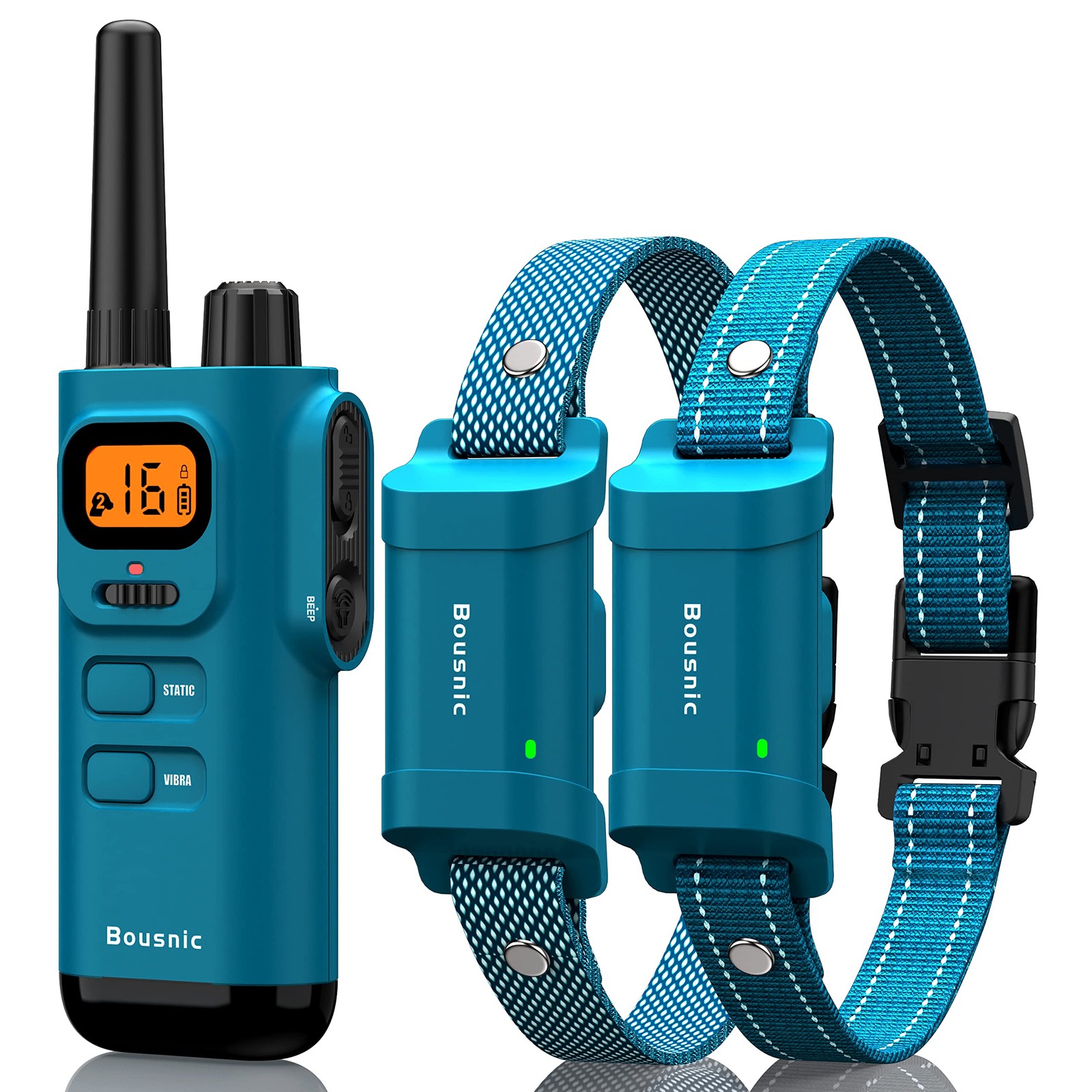 Dog Training Collar with Remote - 4000ft Waterproof Dog Shock Collars 2 Dogs ...