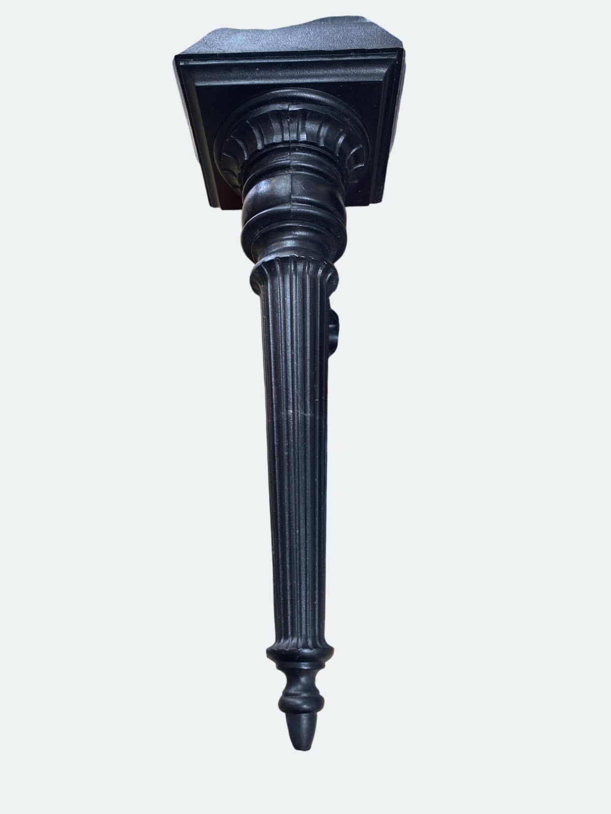 Black Outdoor Wall Lanterns Plastic Panels & Decorative Top Finials