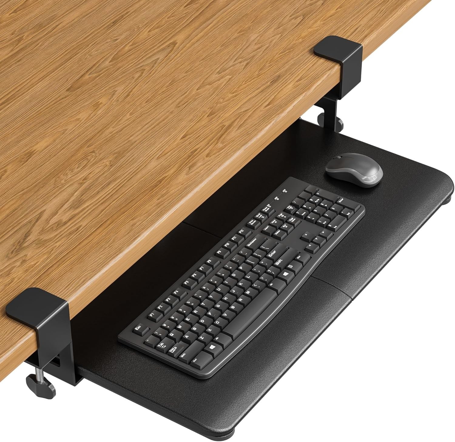 Keyboard & Mouse Drawer, Space-Saving Solution