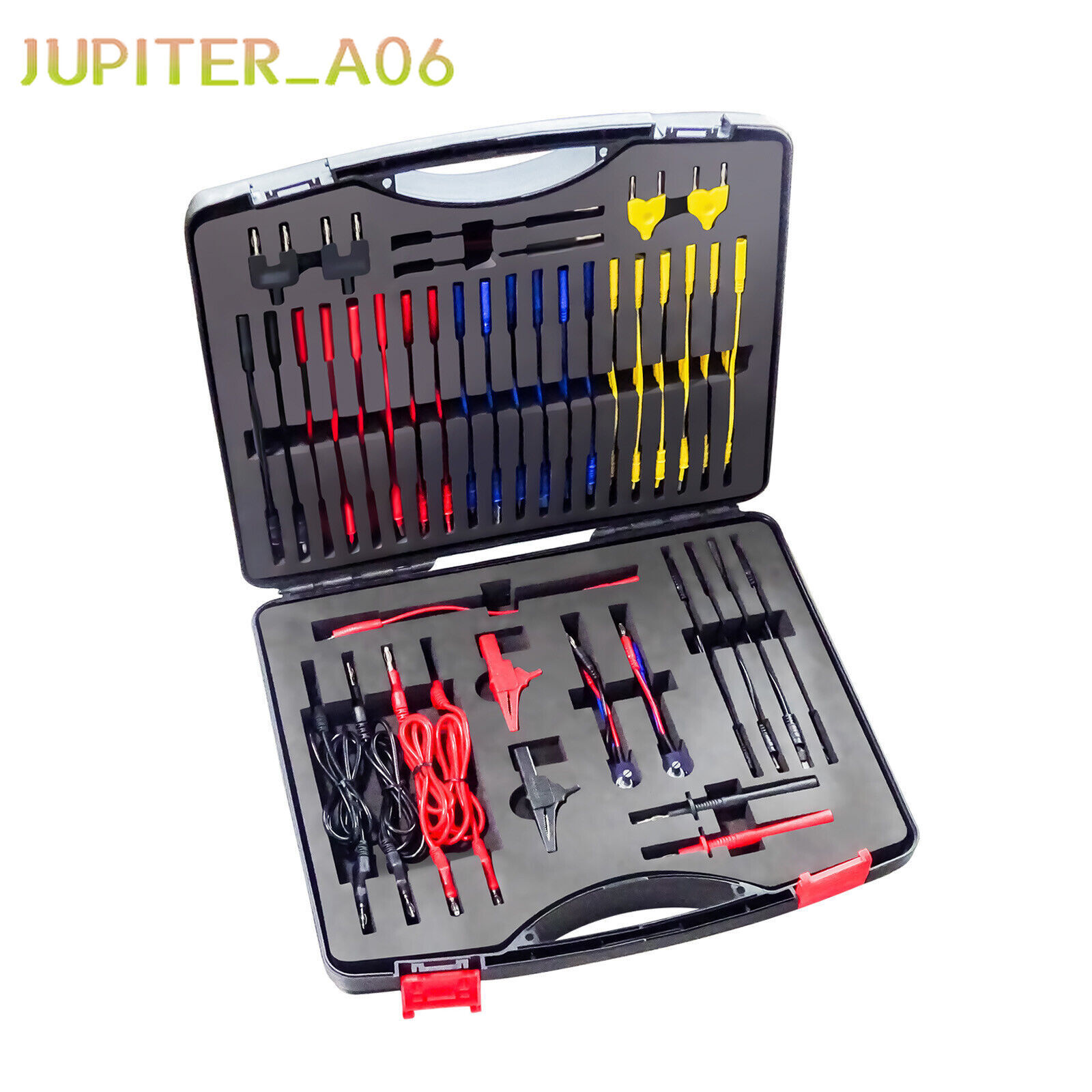 Automotive Tool 92PCS Multimeter Test Lead Kit Alligator Clip for Electrical