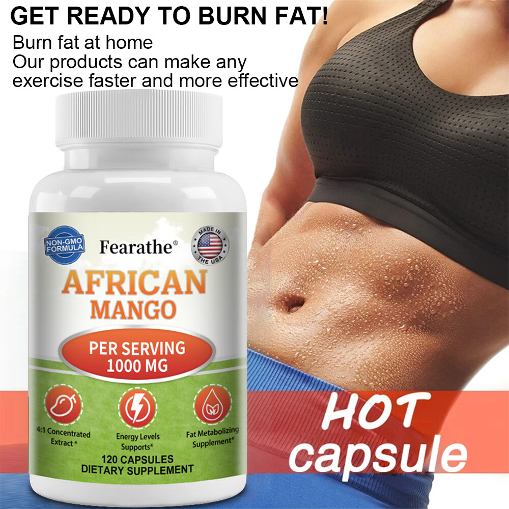 African Mango Extract Weight Loss Supplement, Appetite Control, Boost Metabolism