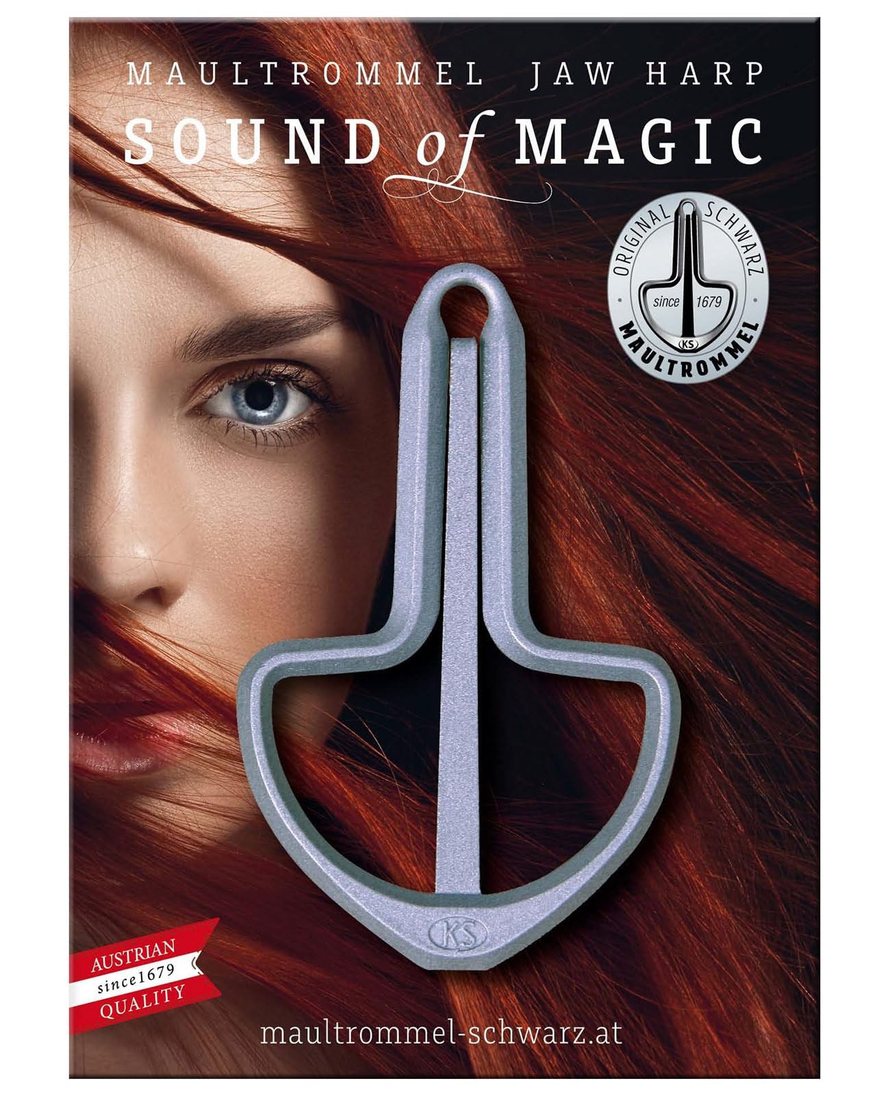 SH-12 Jaw Harp – Individual – #12 – Brass & Spring Steel, Half-Moon Design, A...