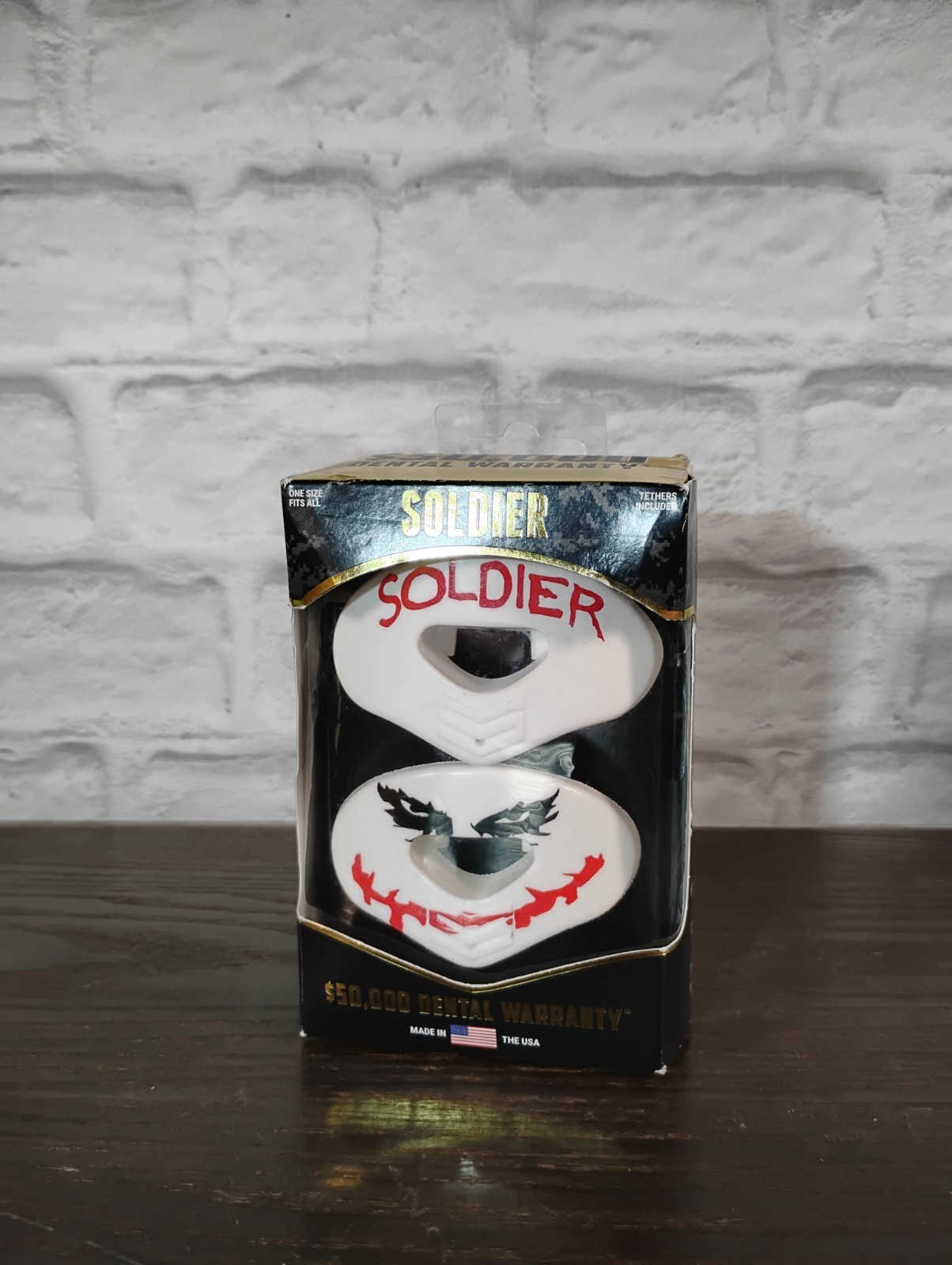 Soldier Elite Air Mouth Guard 2-Pack, One Size Fits ALL USA Soft Flex Joker