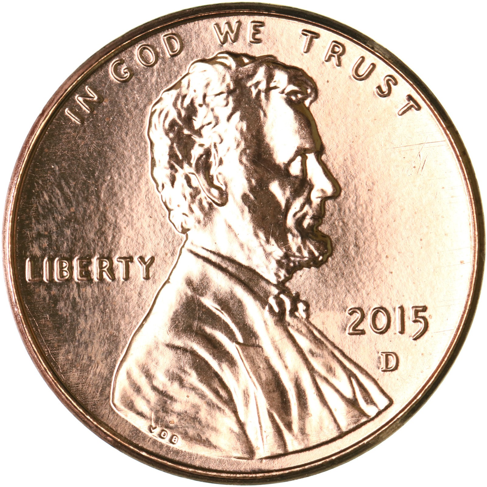 2015 P D Lincoln Shield Cent Brilliant Uncirculated 2 Coin Year Set