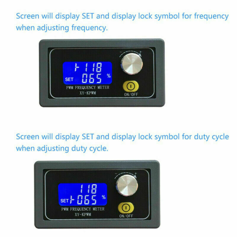 Signal Generator Module Adjustable PWM Pulse Frequency Duty Cycle Square Wave GL