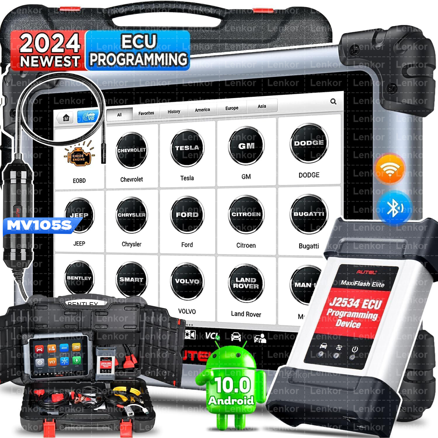 Autel MaxiSys MS908S PRO II Programming Diagnostic Scanner MK908 PRO II 2025