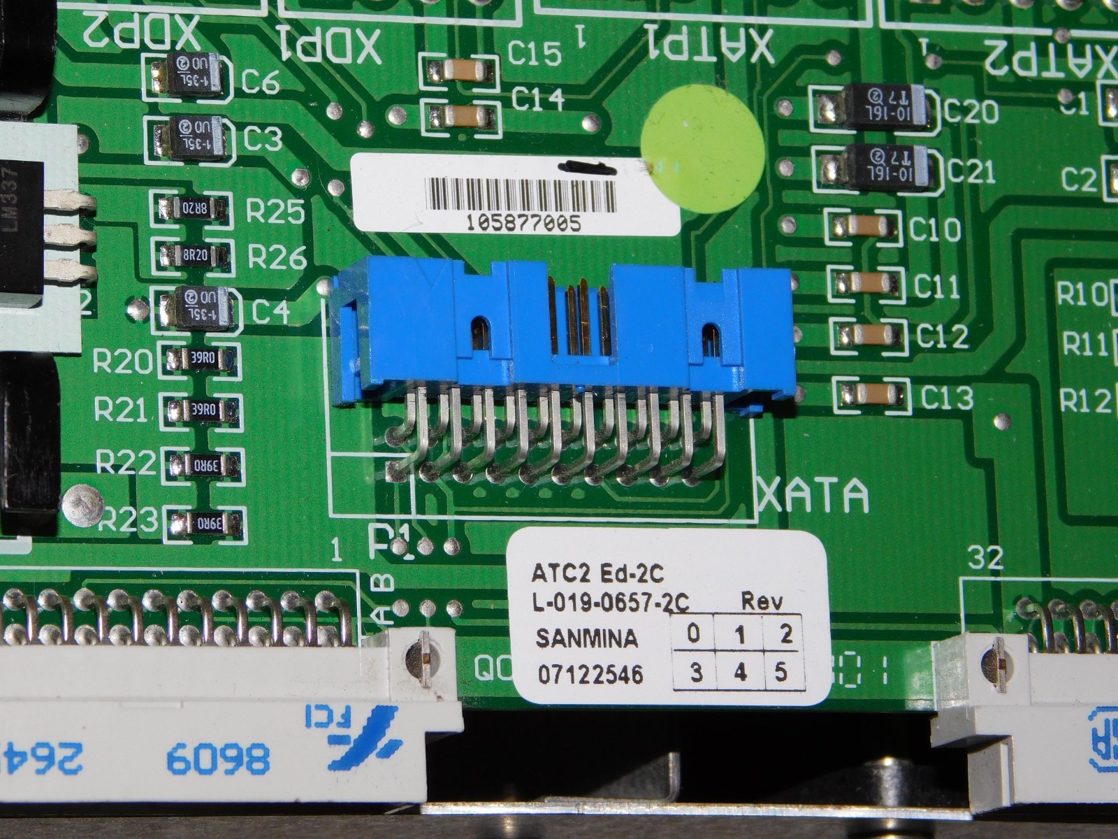 MyData L-019-1149 AT-CPU2 PF2 W CP5 SMT Assembly Machine Computer Control Unit