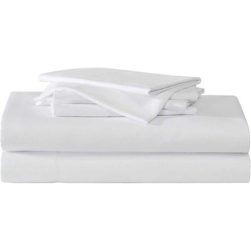 Eddie Bauer - Sheets, Super Soft Bedding with Matching Queen, Logan White