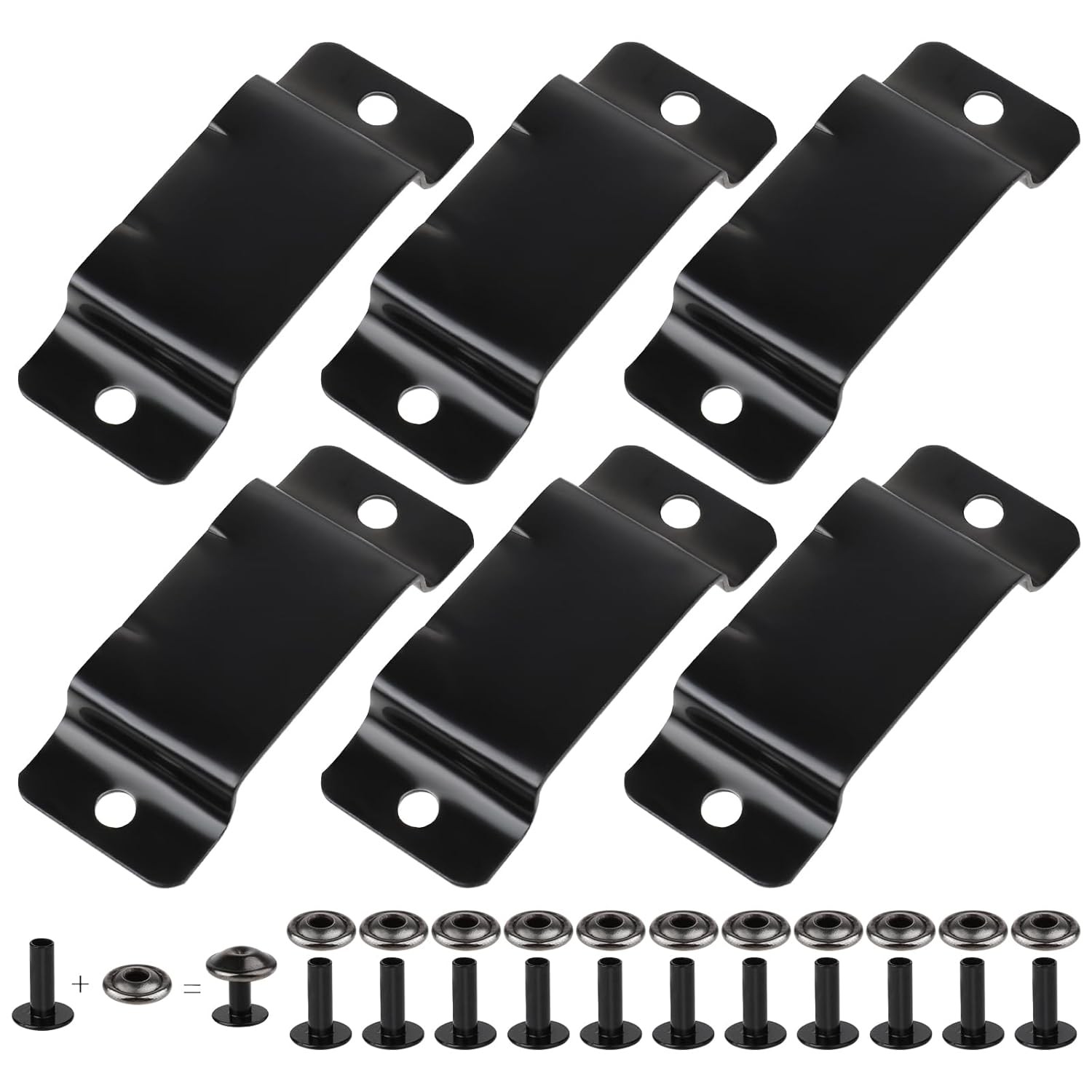6 Pcs Tape Measure Holder Clip Measuring Tape Holder Metal Measuring Tape Belt