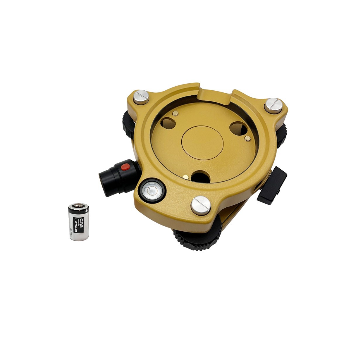 Yellow Tribrach With Laser Plummet for Topcon Trimble Total Station Survey