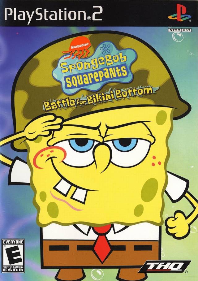 Spongebob Squarepants Battle For Bikini Bottom PS2 Game