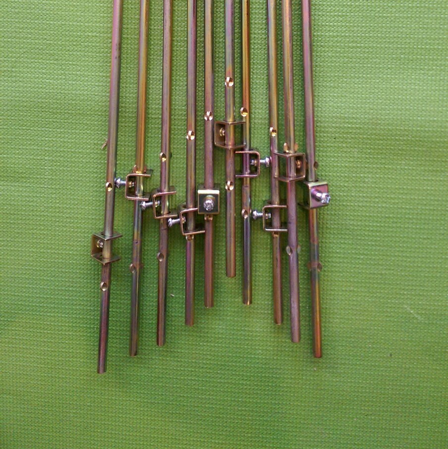 (Lot of 10) 4 FT Universal Ground Rod 5/16" in Diameter-$8.99 EA & Free Shipping