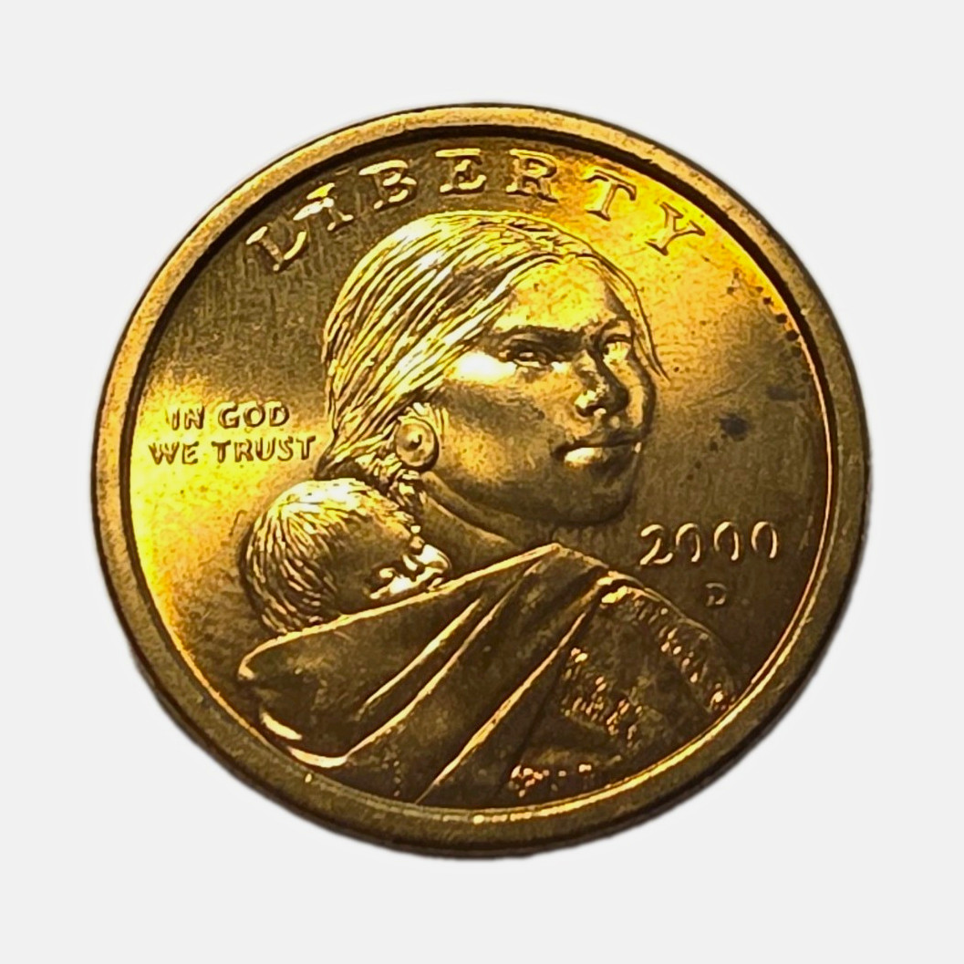 2000-D $1 Sacagawea Native American Dollar Coin Business Strike Denver