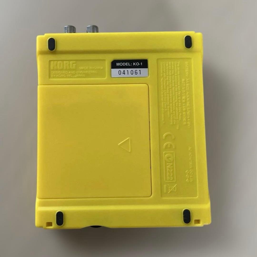 Korg KO-1 Kaossilator Dynamic Phrase Synthesizer Yellow Used