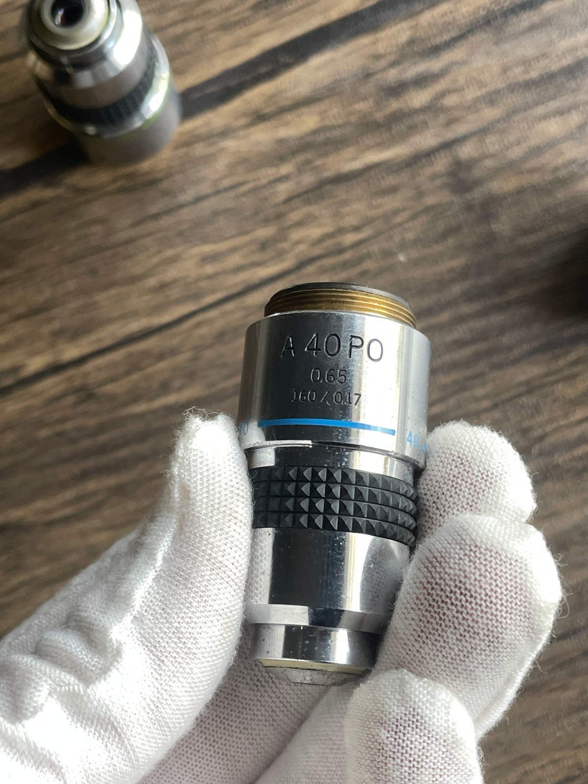 Olympus A4/20/40PO Microscope objective lens APO Finite distance