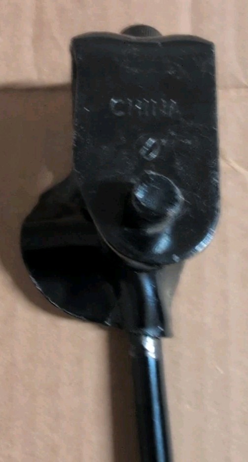 Black Centre-Mount Bicycle Kickstand 26