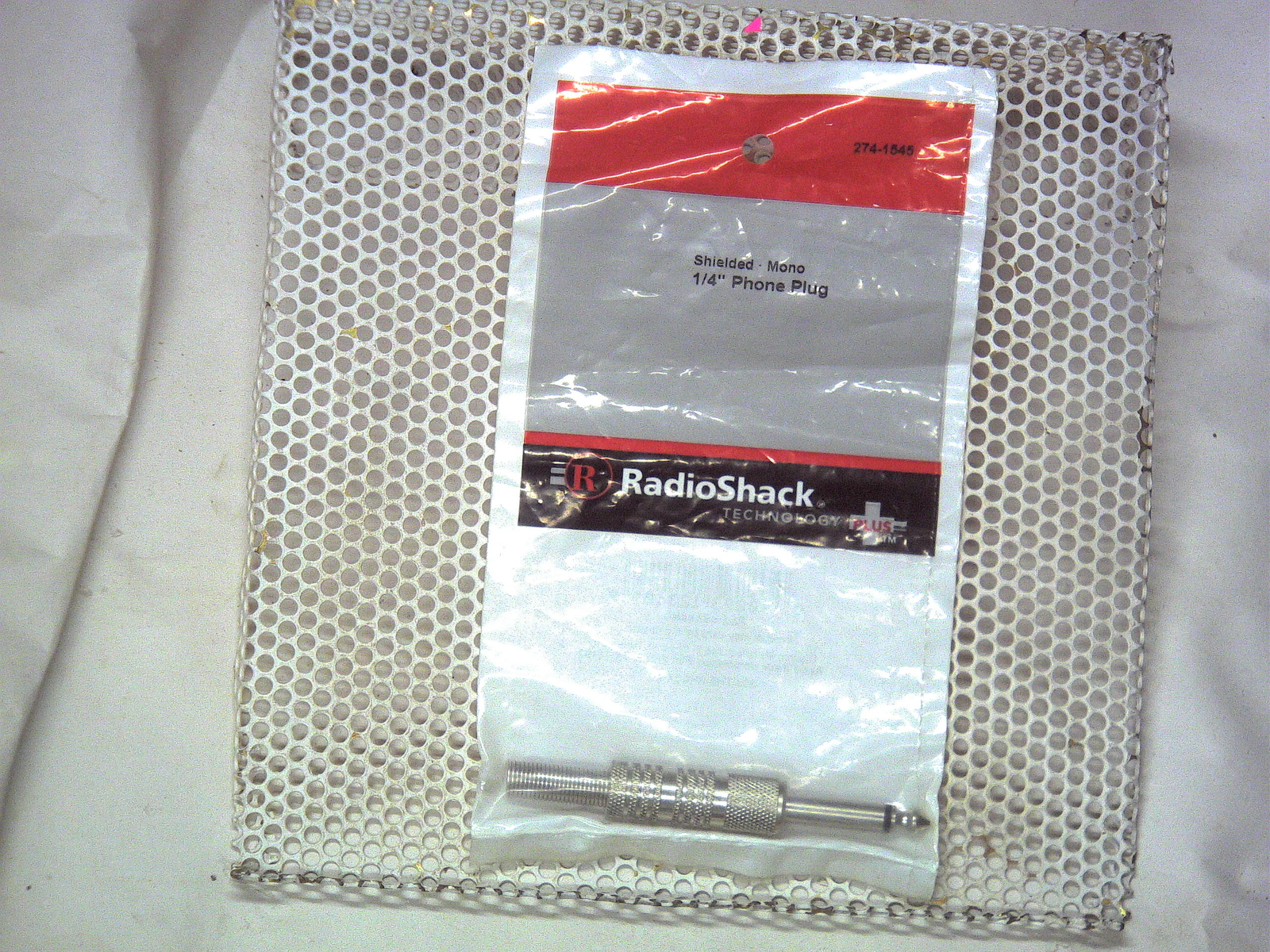 lot of (2)New sealed RadioShack 1/4" Mono Phone Plug Male 274-1545