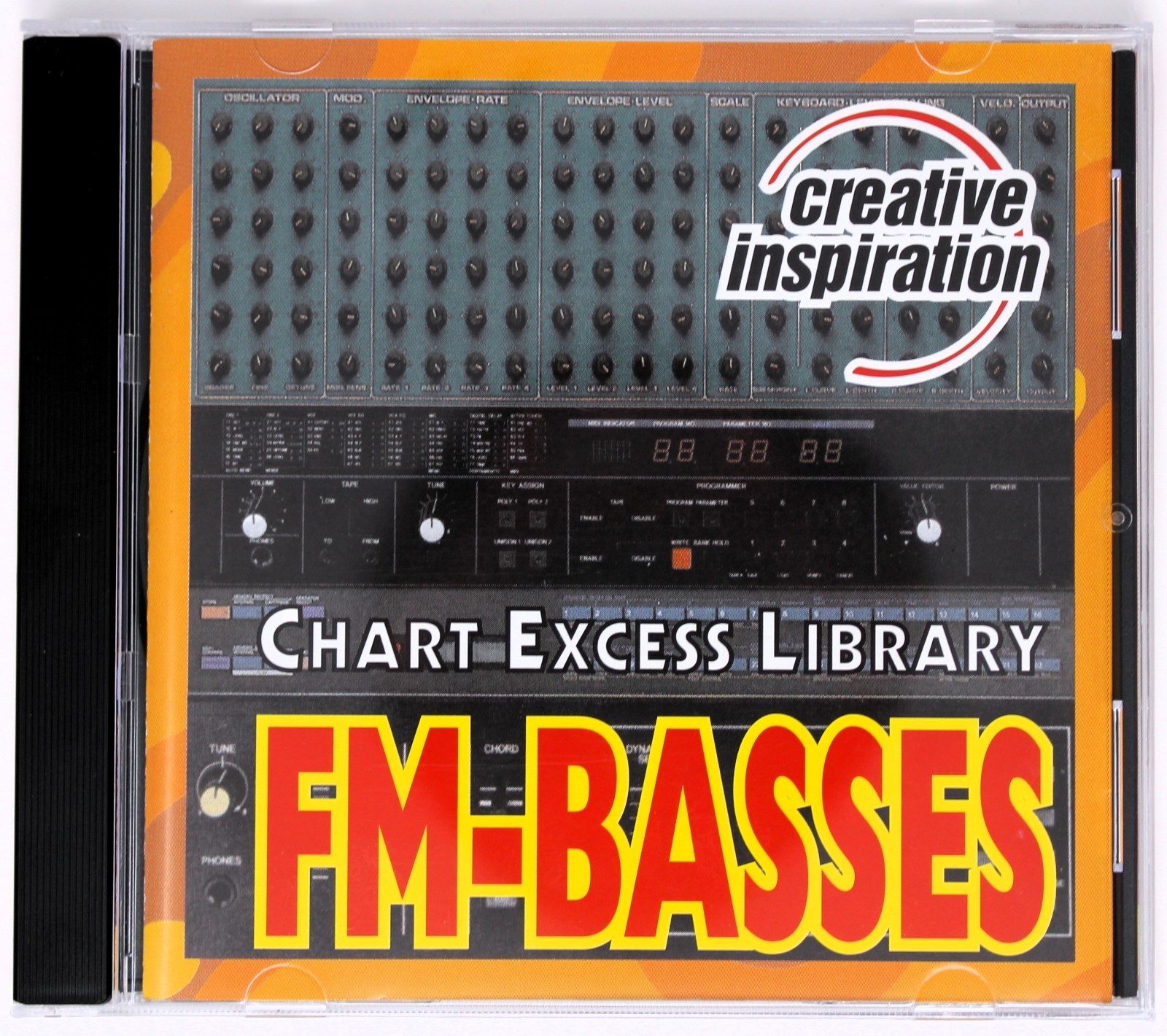 Creative Inspiration Chart Excess Library FM-Basses Akai Format Sampling CD