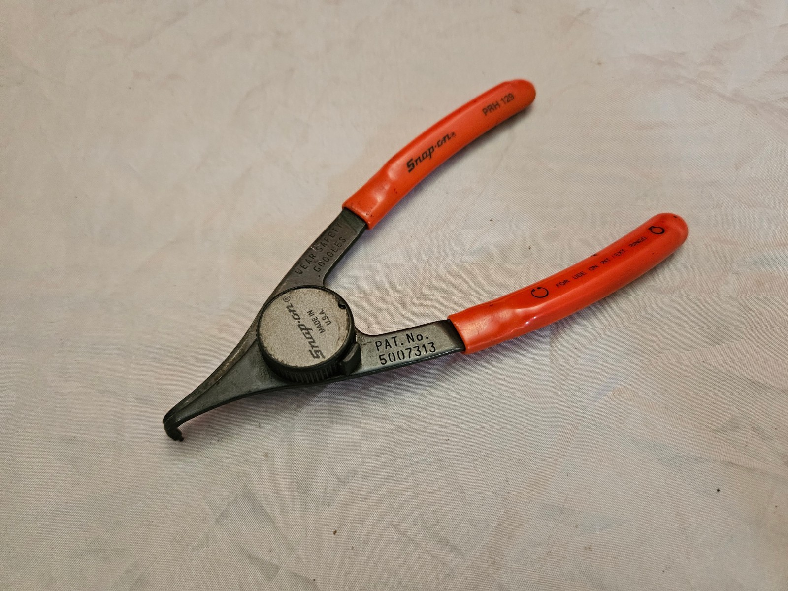 Snap-on PRH129 90 Deg Convertible Internal & External Snap Retaining Ring Pliers
