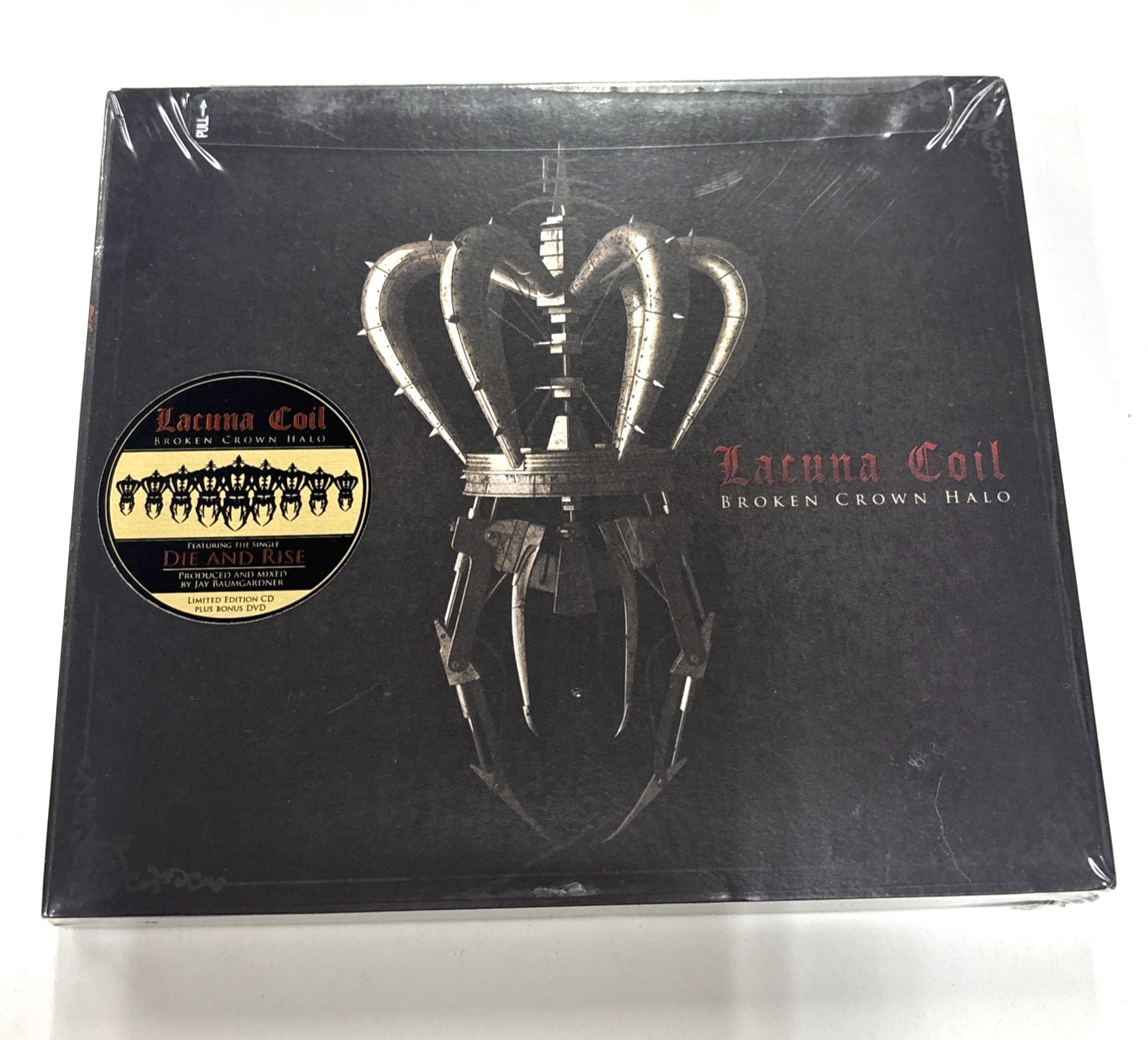 Broken Crown Halo [Deluxe, CD/DVD] by Lacuna Coil (CD, Apr-2014, 2 Discs) NEW