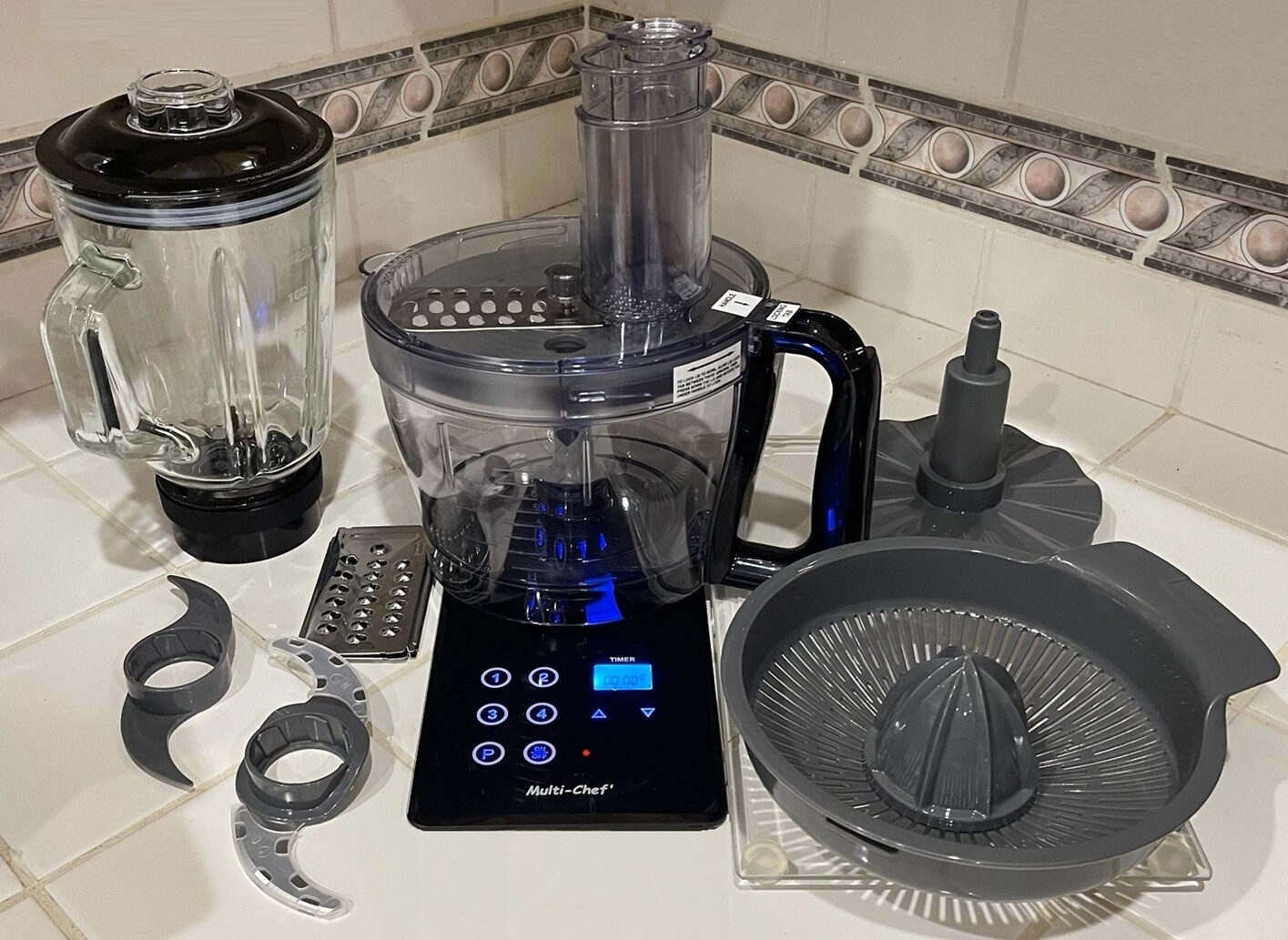 In-Built in-counter blender & food processor (Food Center) 1000W Drop in Motor