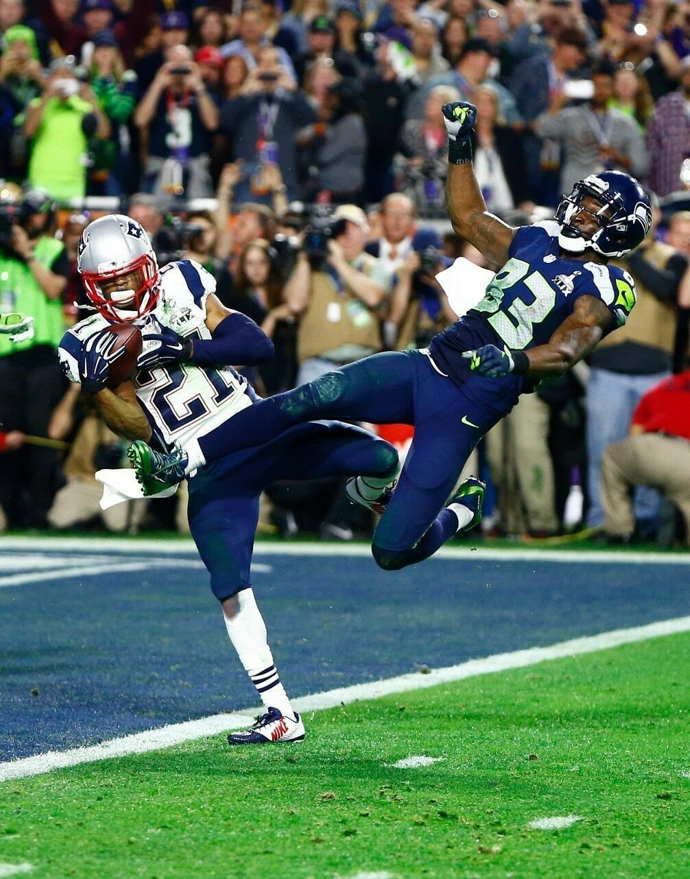 MALCOLM BUTLER NEW ENGLAND PATRIOTS 2015 SUPER BOWL 8X10 GLOSSY PHOTO PICTURE