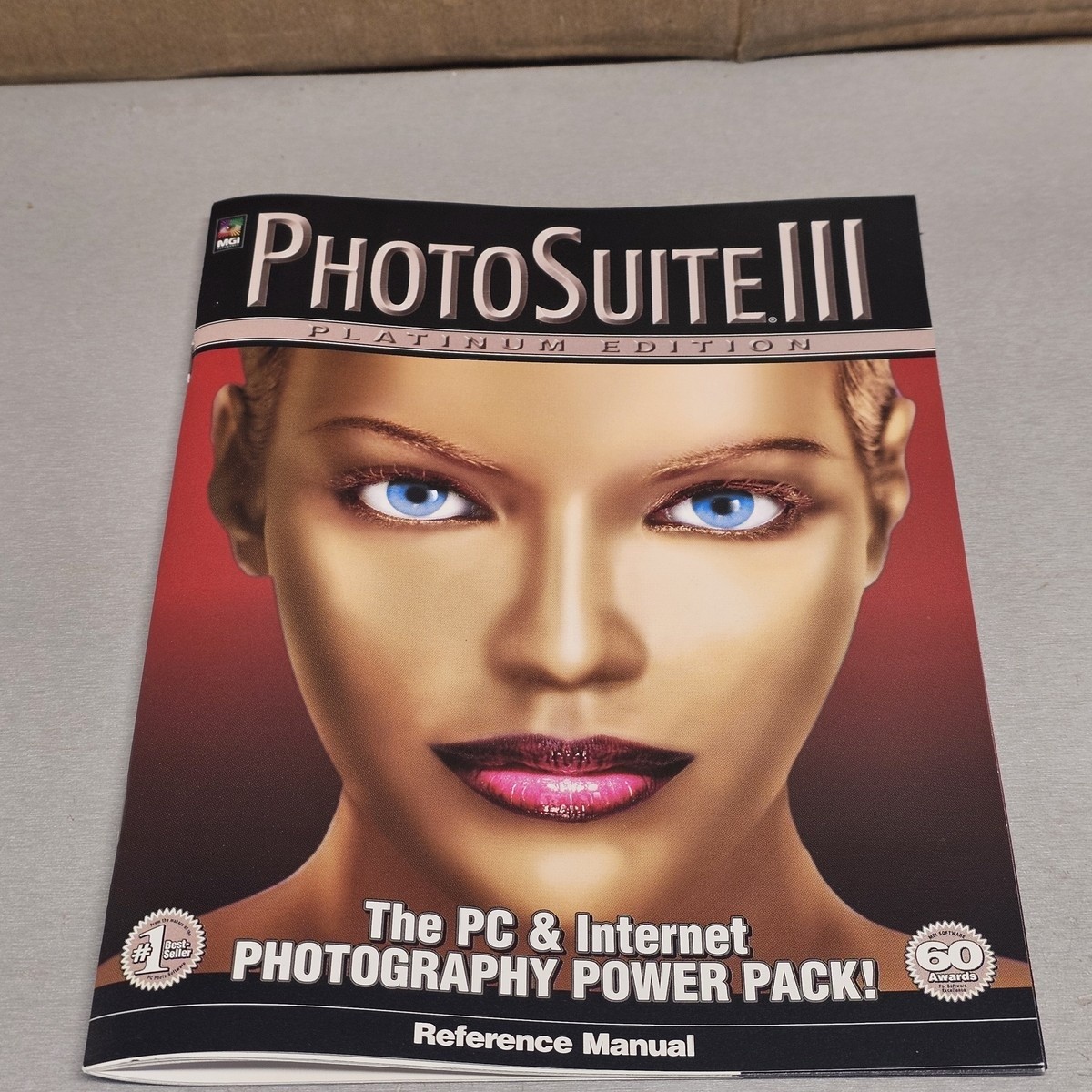 PhotoSuite III Platinum Edition PC Software CD w/ Manual Inserts
