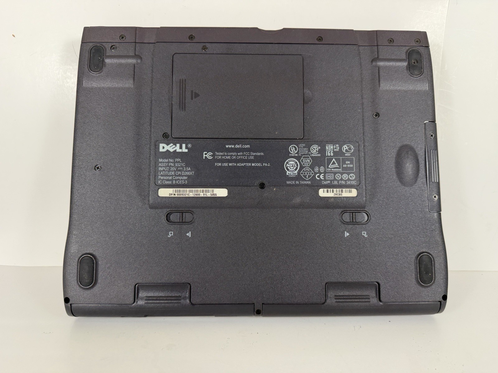 Vintage Dell Latitude CPi Pentium II Mmx Laptop Computer Model PPL UNTESTED