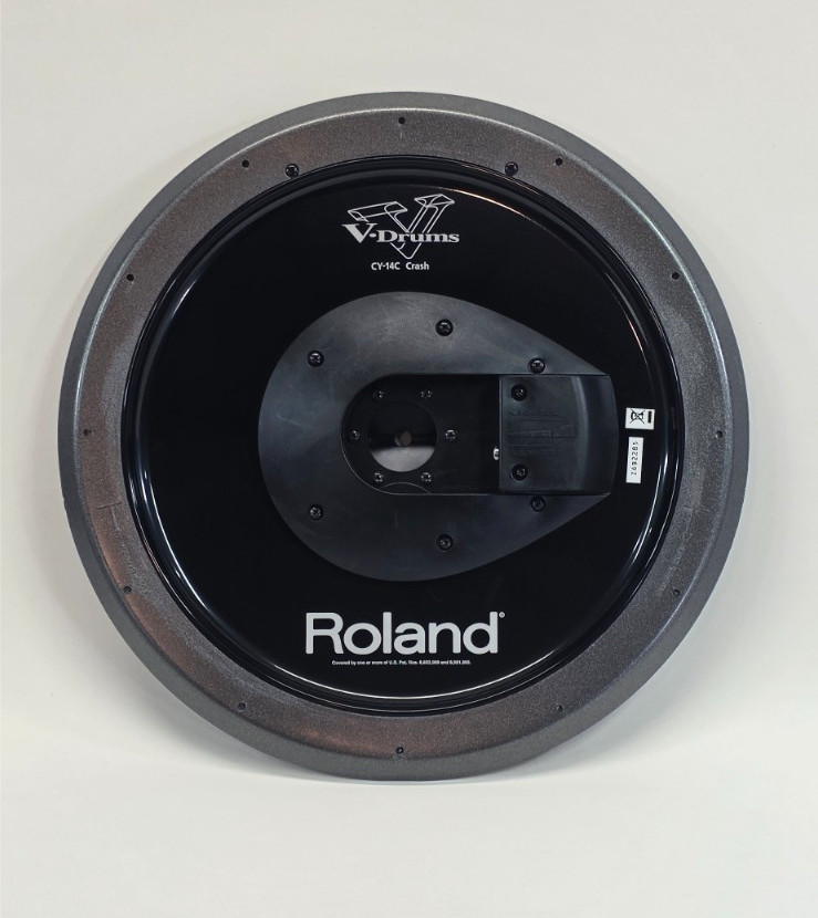 Roland CY-14C MG 14” Metallic Gray Dual Zone Gray Crash Cymbal CY14 CY-14