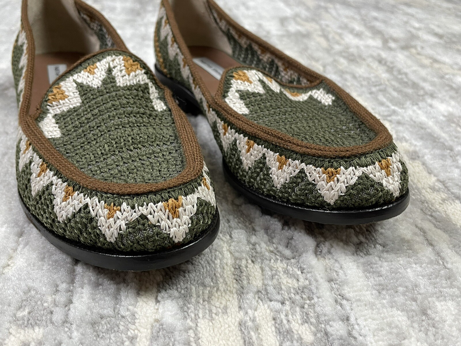 TABATHA SIMMONS GREEN FLATS SIZE 37.5