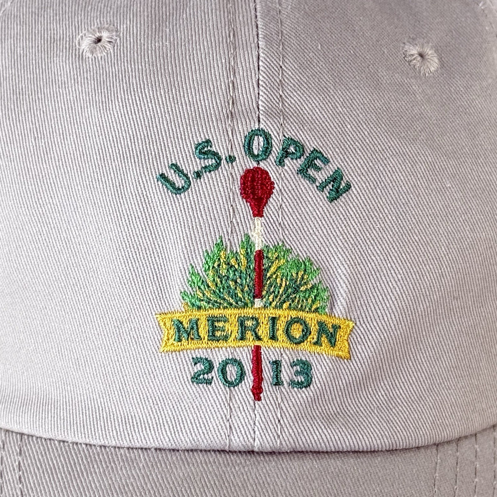 2013 U.S. Open Merion USGA Member Adjustable Golf Cap - Khaki