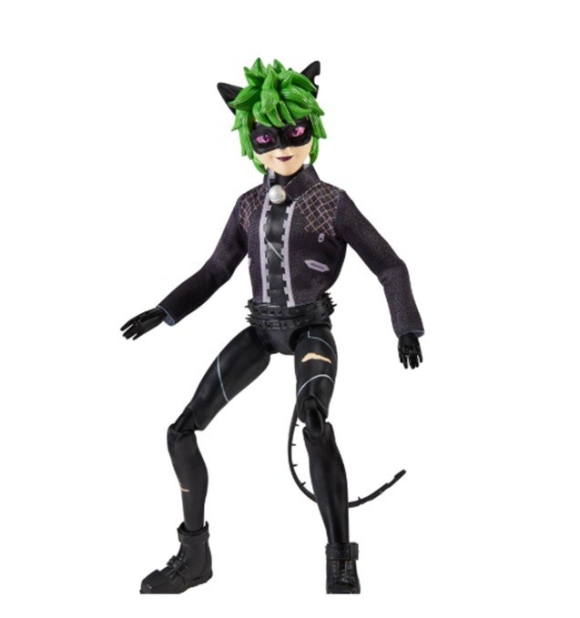 Miraculous 11-inch Claw Noir Fashion Doll with Accessories - New/Sealed