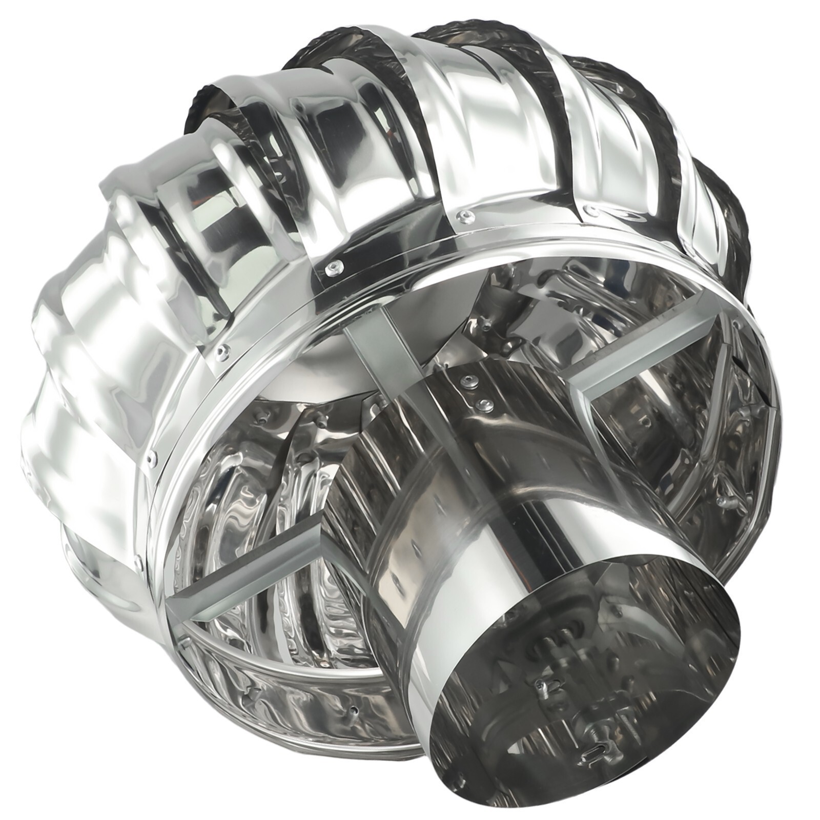 Rotating Hood Chimney Cowls Prevent Wind Draft Improve Ventilation Efficiency