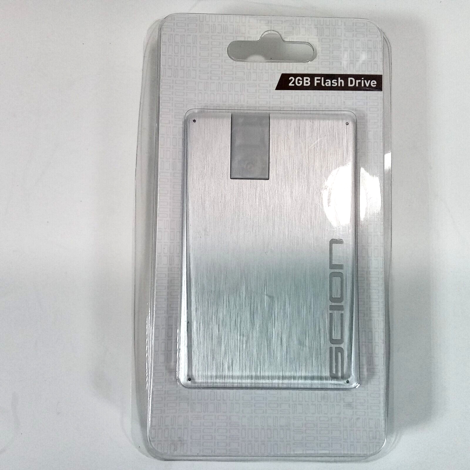 New Toyota Scion USB 2.0 2GB Flash Memory Stick Thumb drive Brushed Metal Swag