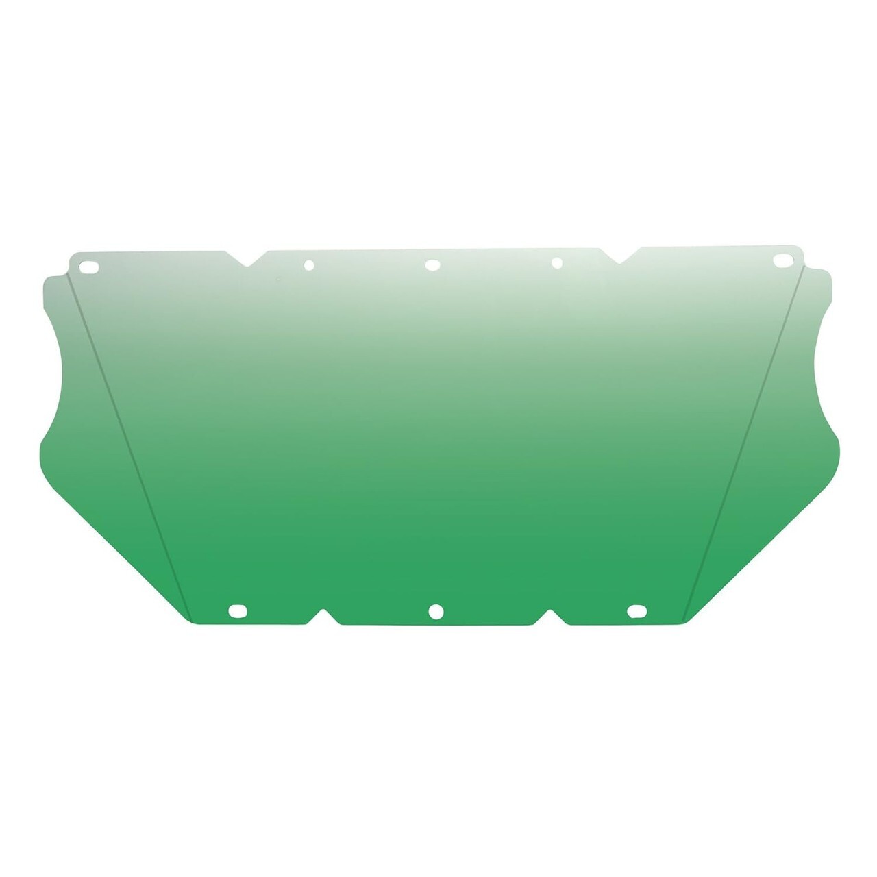 5- MSA 10115843 GREEN Construction Cutting Grinding Replacement Faceshield Visor