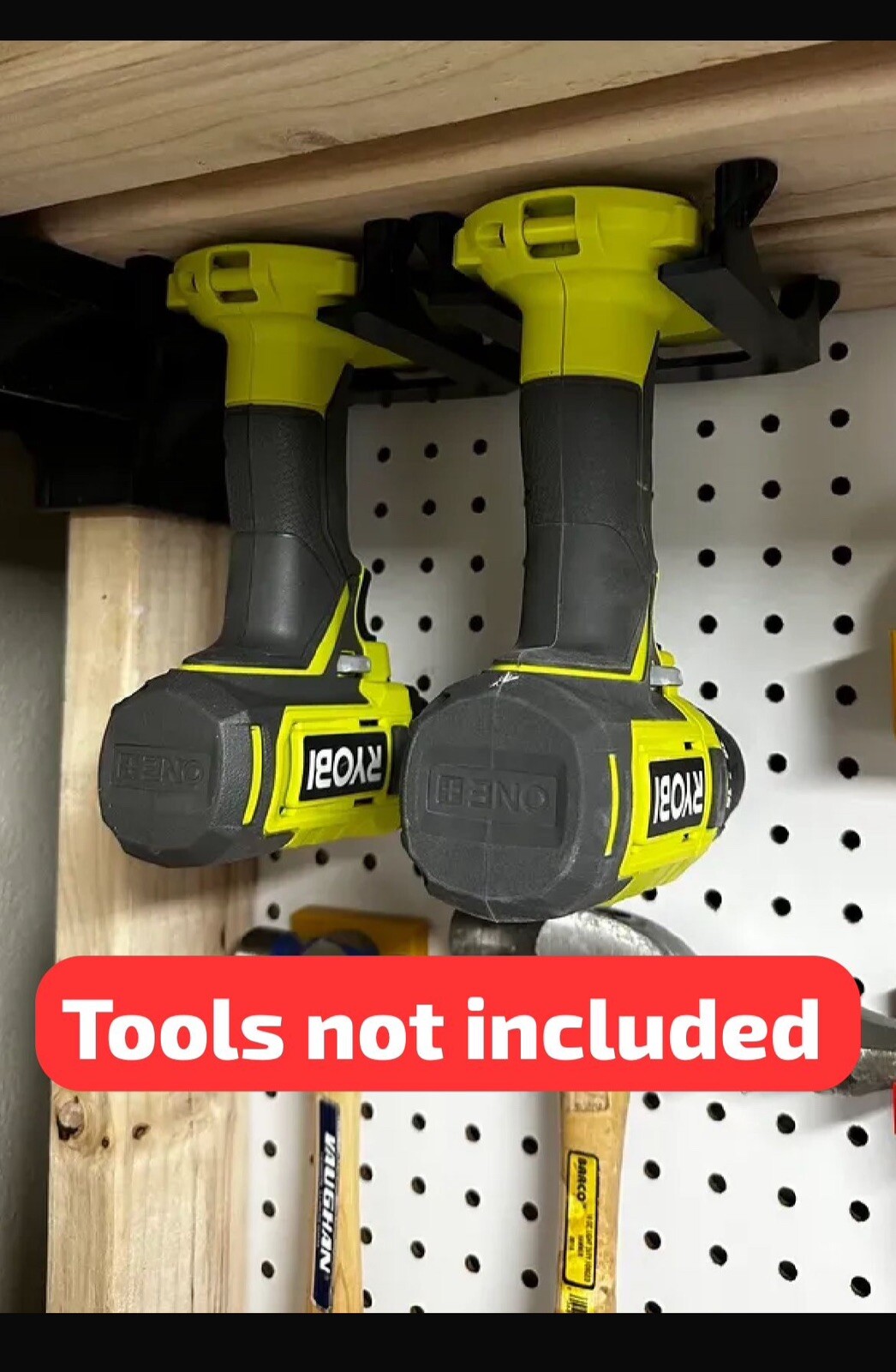 ryobi 18v tool holder, 2 pieces for order