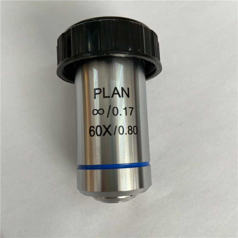 1PC 4X 10X 20X 40X 60X 100X Infinity Plan Objective Lens for Olympus Microscope