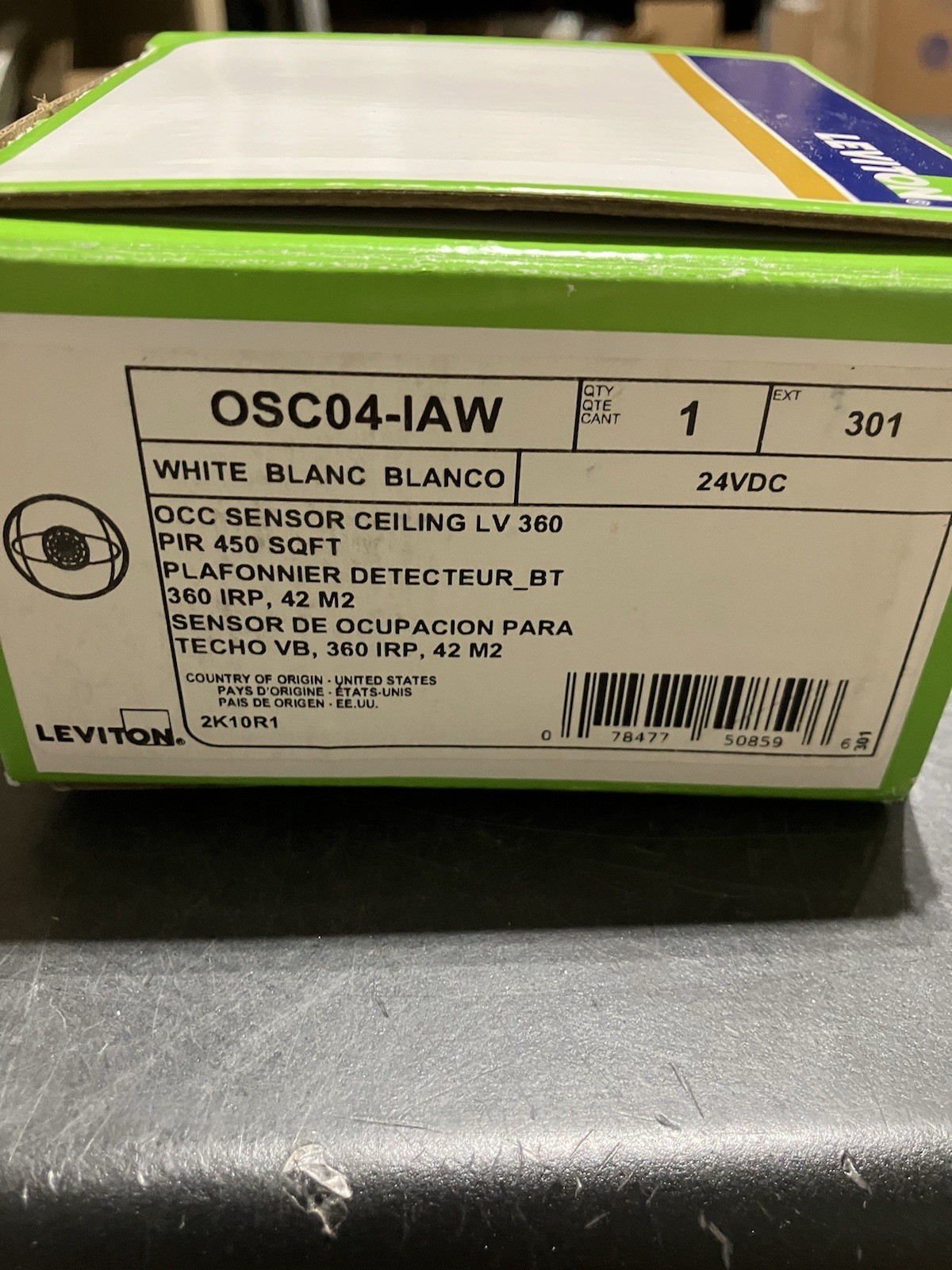 OSC04-IAW Leviton Occupancy Sensor