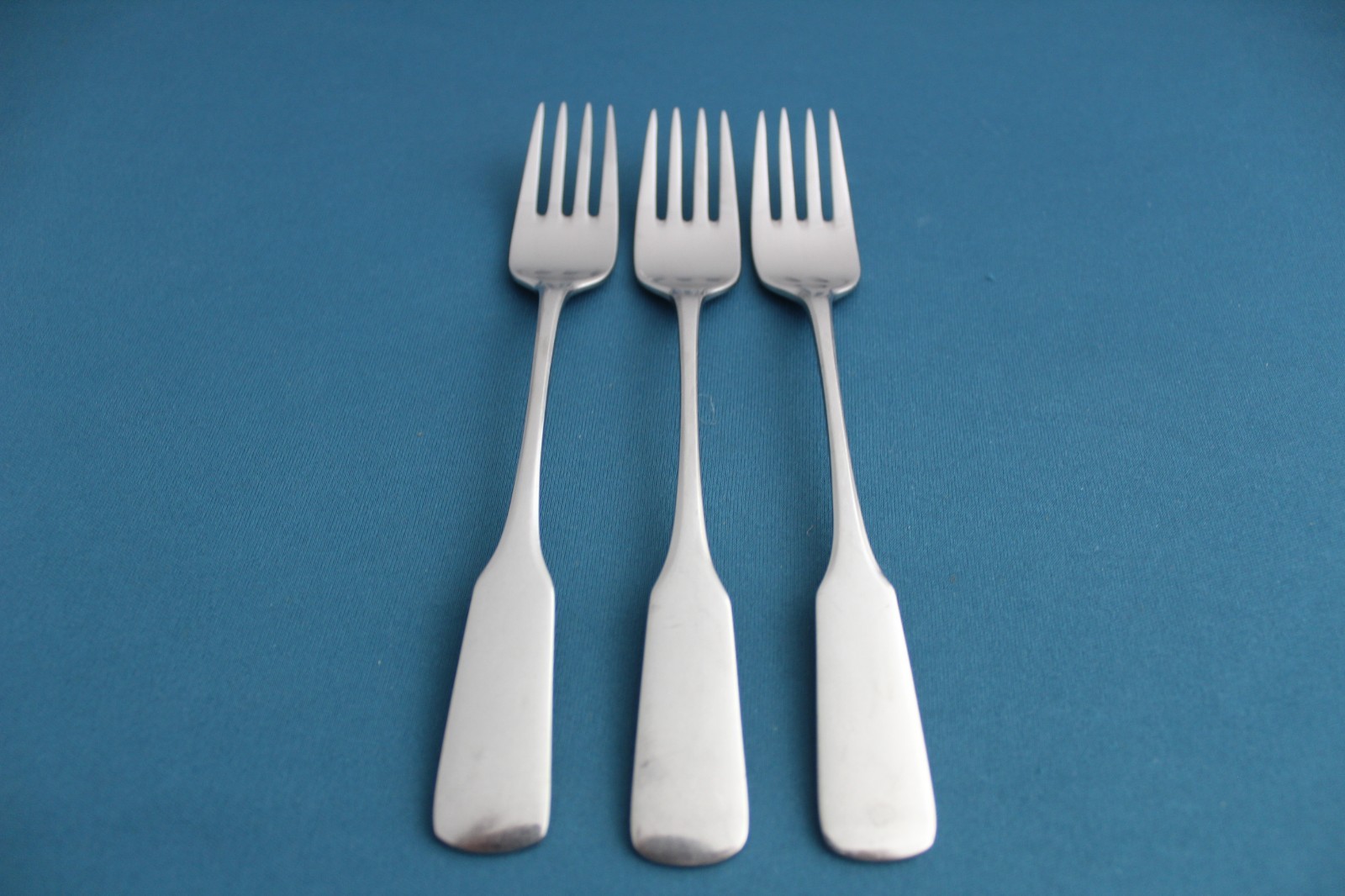 WMF PILGRIM Satin Salad Forks (Set of 3) Stainless Germany 6 7/8"