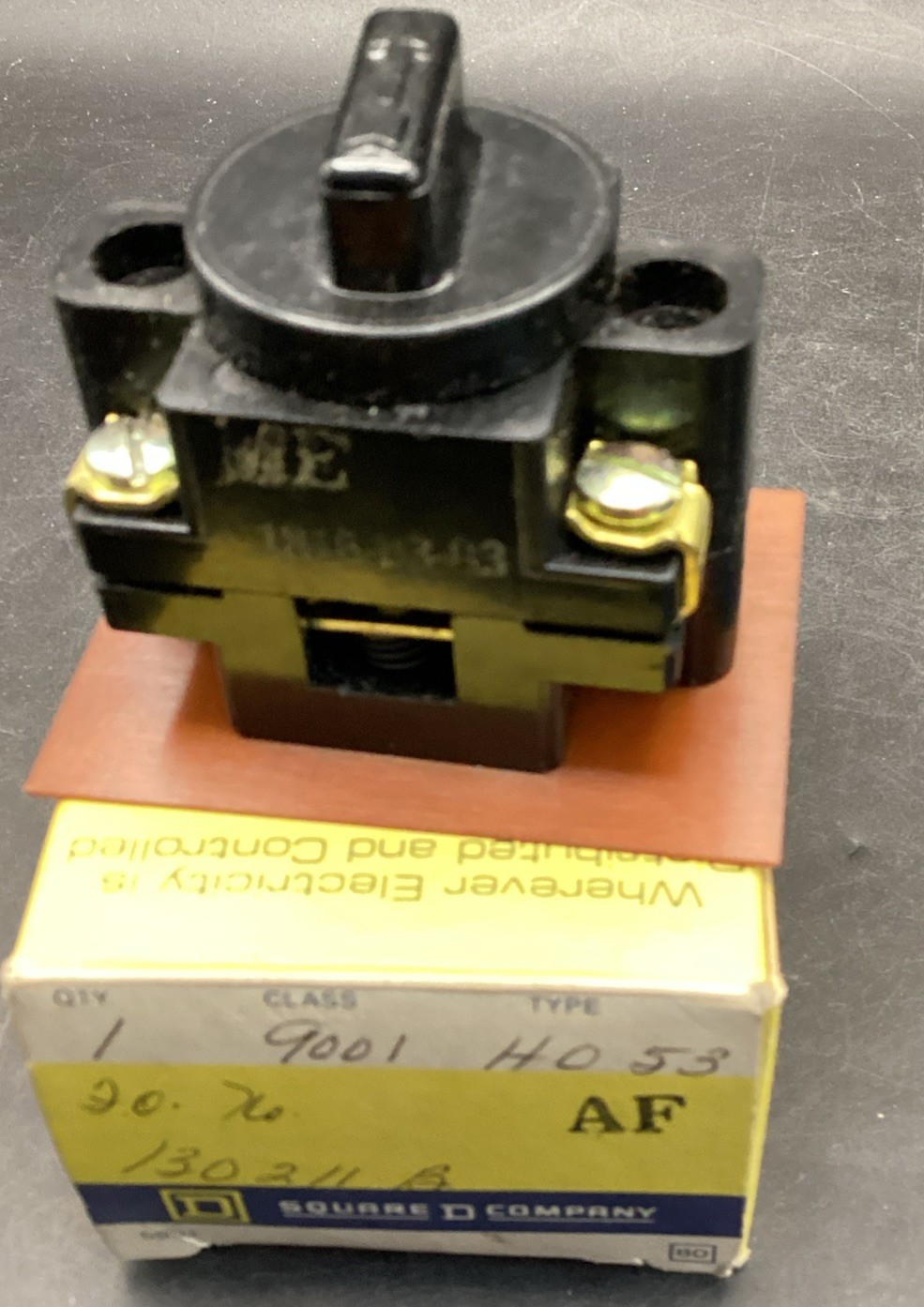 Square D Switch 9001 HO53