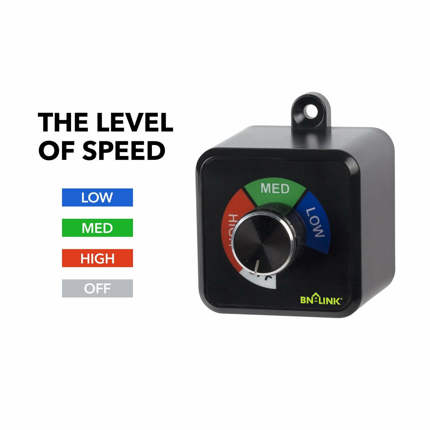 Fan Speed Controller for Ventilation Fans 4.8A / 600W